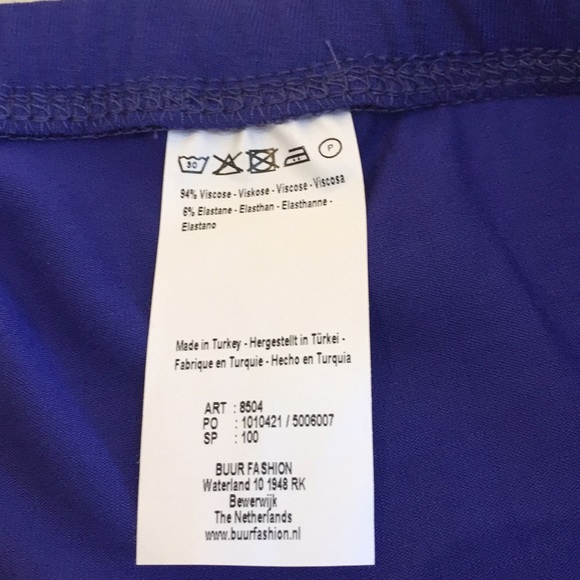 Yest Insider 8504 Astra Blue Capris Leggings Activewear Size 6 - Picture 8 of 16